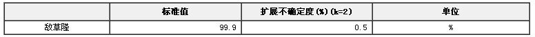 敌草隆农药纯度标准物质