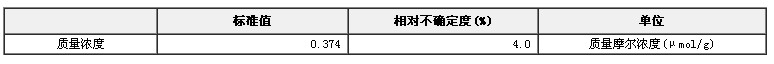 砷胆碱溶液标准物质