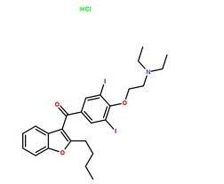 盐酸胺碘酮CAS号：19774-82-4分子结构图
