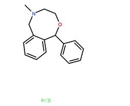 盐酸奈福泮分子结构图