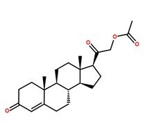 醋酸去氧皮质酮分子结构图
