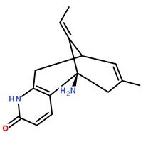 石杉碱甲分子结构图