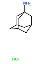 盐酸金刚烷胺分子结构图