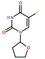 替加氟分子结构图