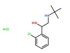 盐酸妥布特罗分子结构图