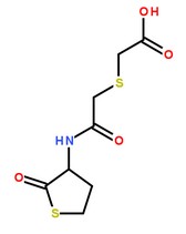 厄多司坦分子结构图