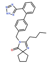 依贝沙坦分子结构图