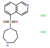 盐酸法舒地尔分子结构图