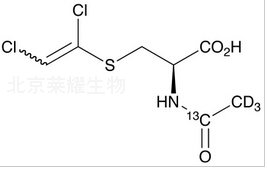 N-Acetyl-S-(1,2-dichloroethenyl)-L-cysteine-13C,d3