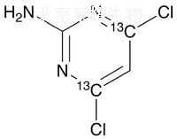 2-氨基-4,6-二氯嘧啶-13C2标准品