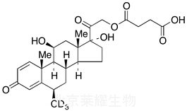 6β-半琥珀酸甲泼尼龙-d3标准品