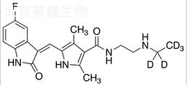 N-Desethyl Sunitinib-d5