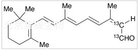 13-顺-视黄醛-14,15-13C2标准品
