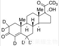 17α-羟基孕酮-D8标准品