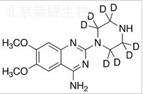 2-哌嗪基-4-氨基-6,7-二甲氧基喹唑啉-d8标准品