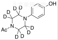 1-乙酰基-4-（4-羟基苯基）哌嗪-d8标准品