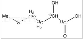 DL-2-羟基-4-甲硫基丁酸-13C4标准品
