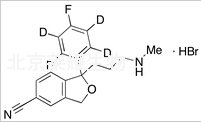 外消旋脱甲基氢溴酸西酞普兰-d4标准品