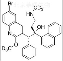 rac-N-Desmethyl Bedaquiline-d6