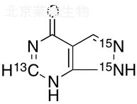 别嘌呤醇-13C,15N2