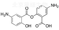 5-Amino-2-((5-amino-2-hydroxybenzoyl)oxy)benzoic Acid