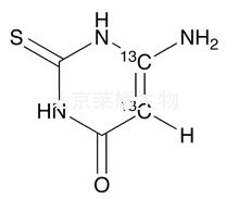 6-氨基-2-硫脲嘧啶-13C2标准品