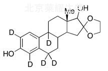 17β-Estradiol-d5 Cyclic Ethylene Acetal