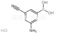 3-氨基-5-氰基苯基硼酸盐酸盐标准品