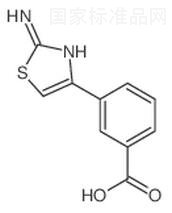 3-(2-氨基-4-噻唑基)苯甲酸标准品