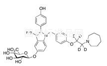 Bazedoxifene-d4 5-β-D-Glucuronide