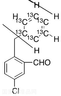 2-苄基-5-氯苯甲醛-13C6标准品