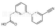 [3-(3-cyanophenyl)phenyl]acetic acid