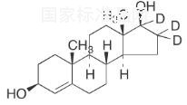 ∆4-Androstene-3β,17β-diol-d3