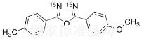 2-(4-Anisyl)-5-(4-tolyl)-1,3,4-oxadiazole-15N2