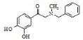 2-(Benzylmethylamino)-3',4'-dihydroxyacetophenone