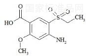 Amisulpride impurity (2-Methoxy-4-amino-5-ethylsulfonylbenzoic Acid)