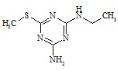 N2-Ethyl-6-(methylthio)-1,3,5-triazine-2,4-diamine (GS 11355)