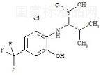 2-(2-Chloro-6-hydroxy-4-(trifluoromethyl)phenylamino)-3-methylbutanoic Acid