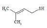 3-Methyl-2-Buten-1-thiol