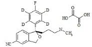 (S)-Desmethyl Citalopram-d4 Oxalate