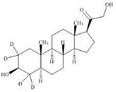 3-beta,5-alfa-Tetrahydrodeoxycorticosterone-d4