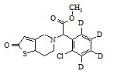 2-氧代-氯吡格雷-d4（非对映异构体混合物）