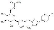 Canagliflozin Monoacetyl Impurity