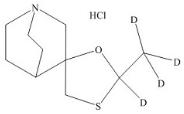 外消旋-盐酸西维美林-d4（非对映异构体混合物）