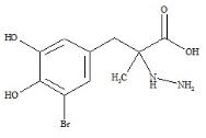 rac-Carbidopa EP Impurity I (3-Bromo Carbidopa)