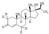 17alpha,20beta-Dihydroxy-4-pregnen-3-one-d4