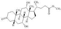 3-keto, 7,12-hydroxy methyl ester of Cholic Acid