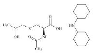 N-Acetyl-S-(2-hydroxypropyl)-L-Cysteine Dicyclohexylammonium Salt