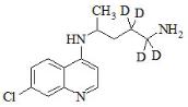 Didesethyl Chloroquine-d4标准品