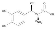 L-threo-Droxidopa-13C2-15N